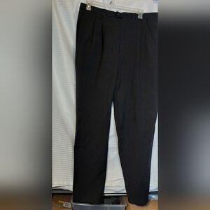 Men's Classic Black Trousers Size 40X34